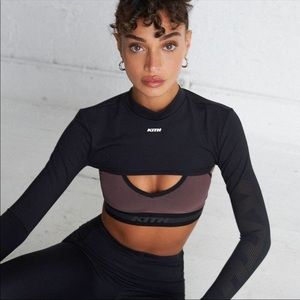 Kith Crop Cut out shirt